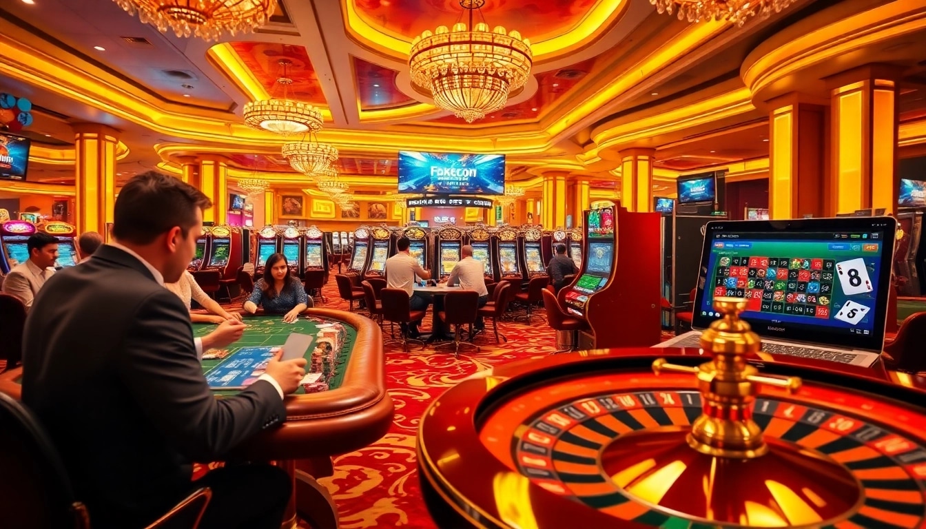 Engage in thrilling games at F8BETCOM with immersive casino visuals and dynamic gambling experiences.