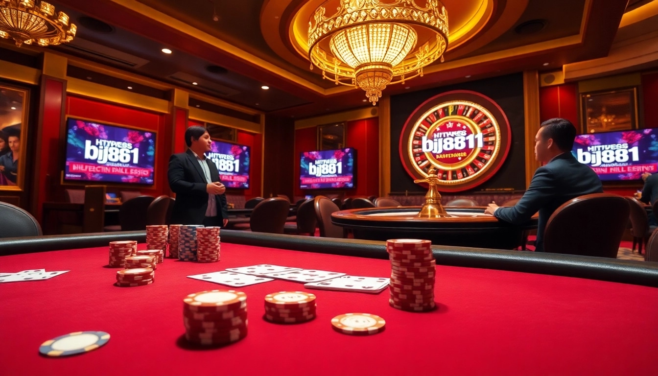 Experience thrilling poker action at https://bj881.it.com/ with glamorous casino tables and engaged players.