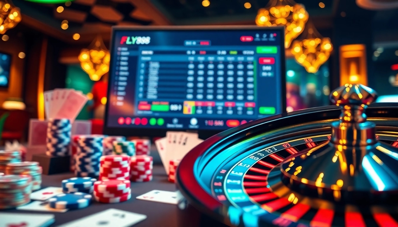 Fly88 offers thrilling gambling experiences with a modern twist on casino classics.