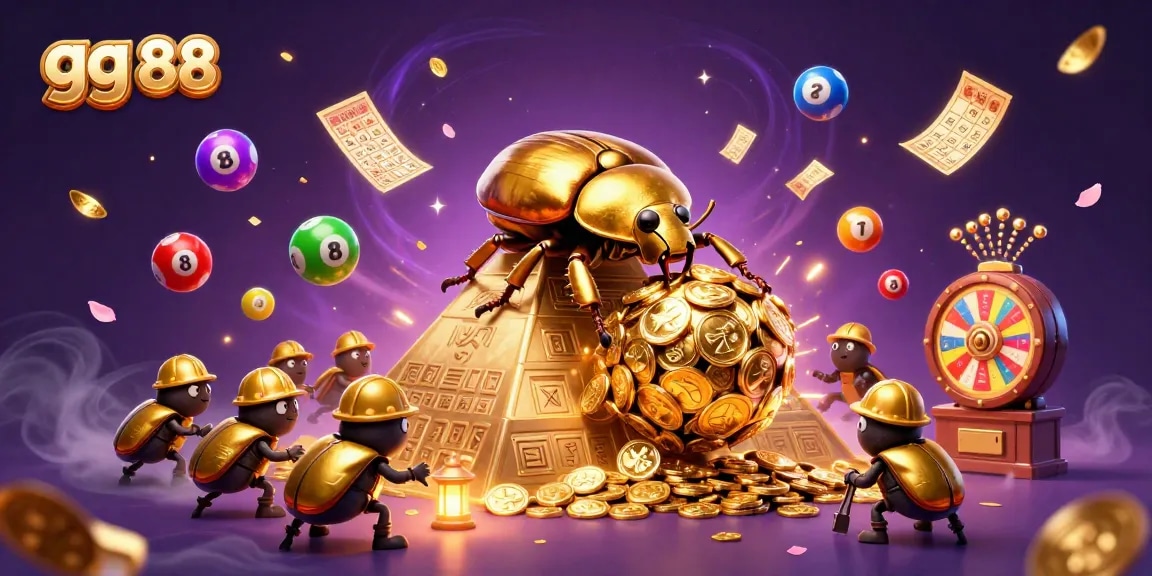 Engage with gg 88 to celebrate the exhilarating essence of online gaming depicted in a vibrant 3D illustration.