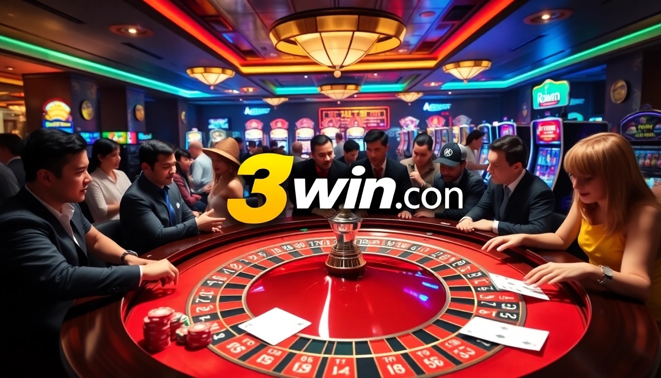 Experience the excitement at 3win.com with vibrant casino games and engaging players.
