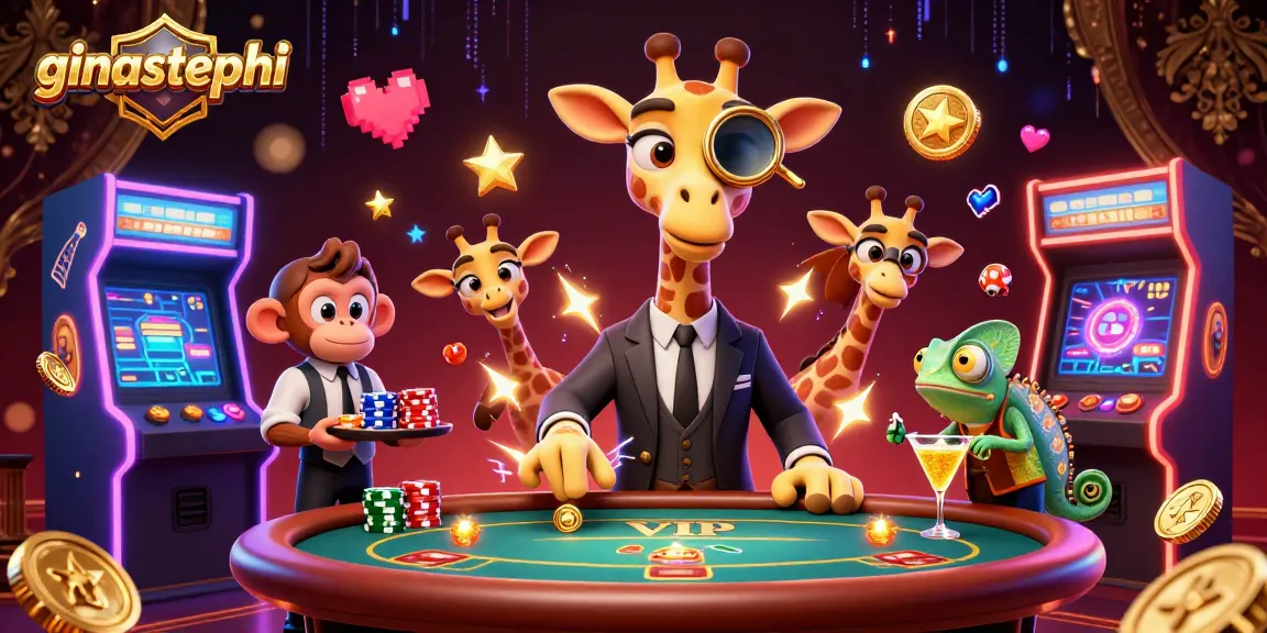 Spark excitement with ginastephi as you play engaging casino games in a vibrant 3D world.