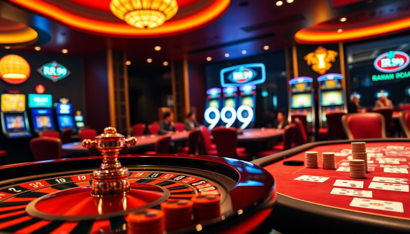 Experience the thrill of RR99 with vibrant casino games and exciting betting action.