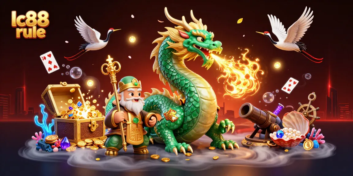Experience the captivating action of lc88 rule through a dynamic underwater fantasy casino scene.
