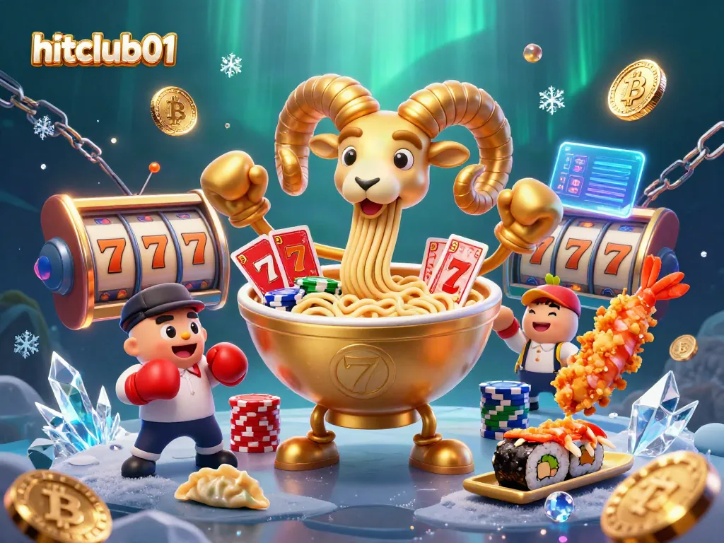 Engage in thrilling gaming action at hitclub01 with a vibrant 3D casino scene featuring animated game elements.