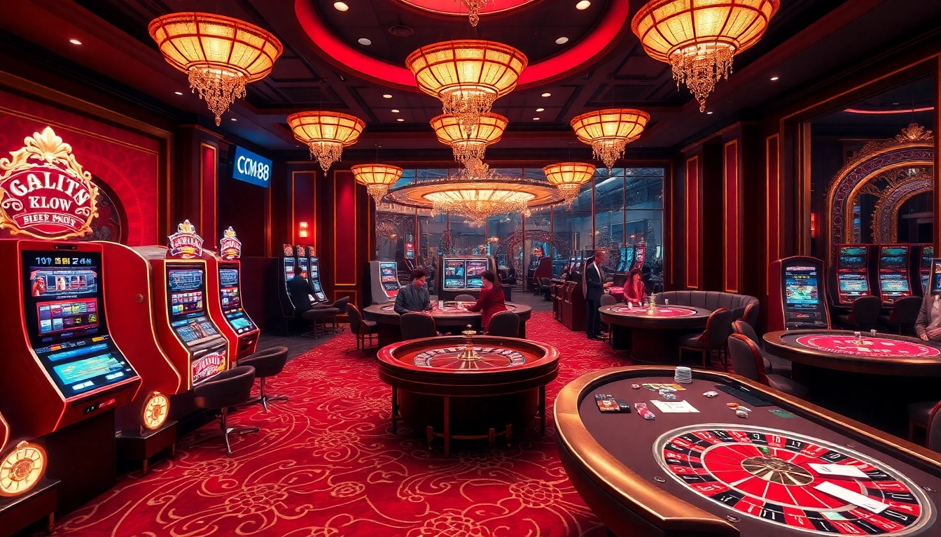 Players enjoying thrilling games at high-stakes tables inspired by https://cm88.buzz/ for ultimate casino excitement.