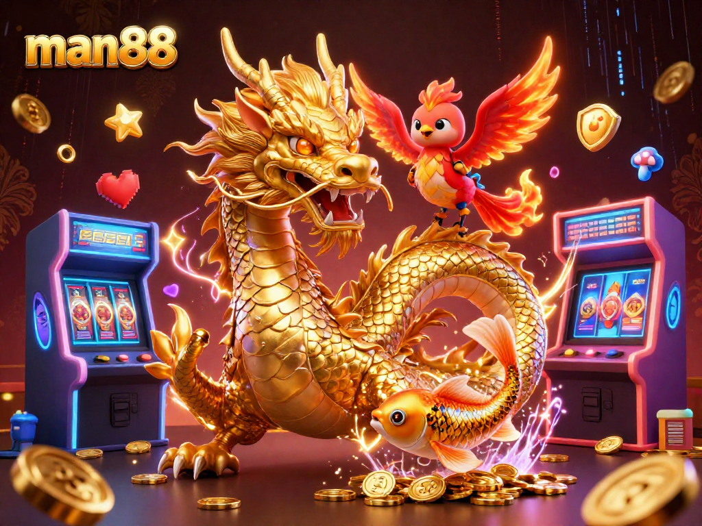 Engage with man88's exciting slot adventures featuring iconic symbols and dynamic gaming elements.