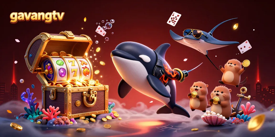 Experience thrilling, golden wins with gavangtv through this vibrant underwater slot gaming adventure