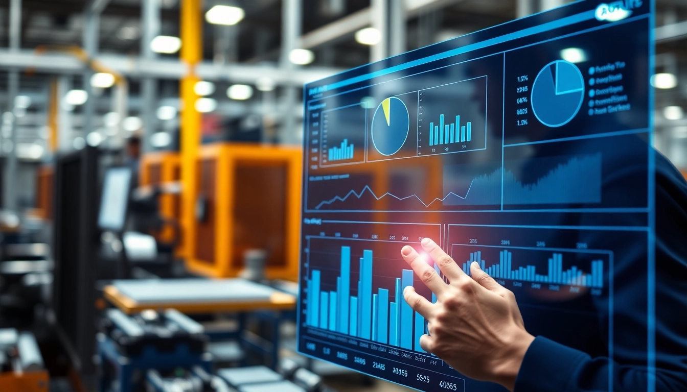 Visual representation of manufacturing scheduling software in action, emphasizing streamlined processes and user interaction.