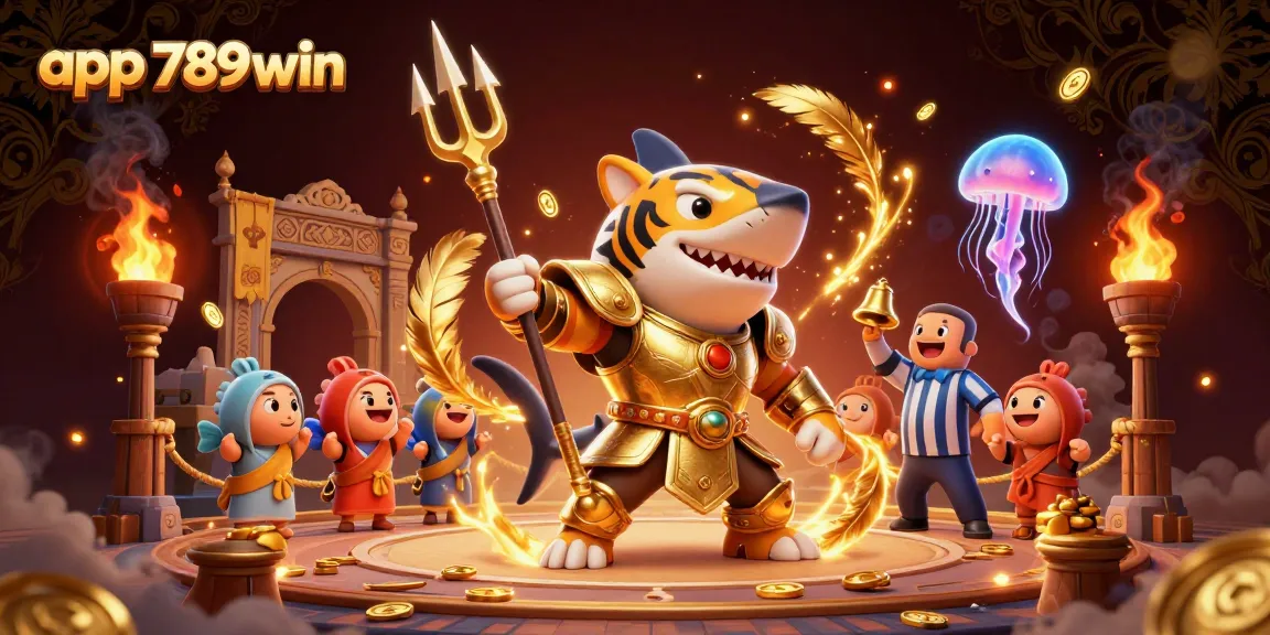 Engage with the exhilarating app 789win in this underwater casino colosseum scene of action.