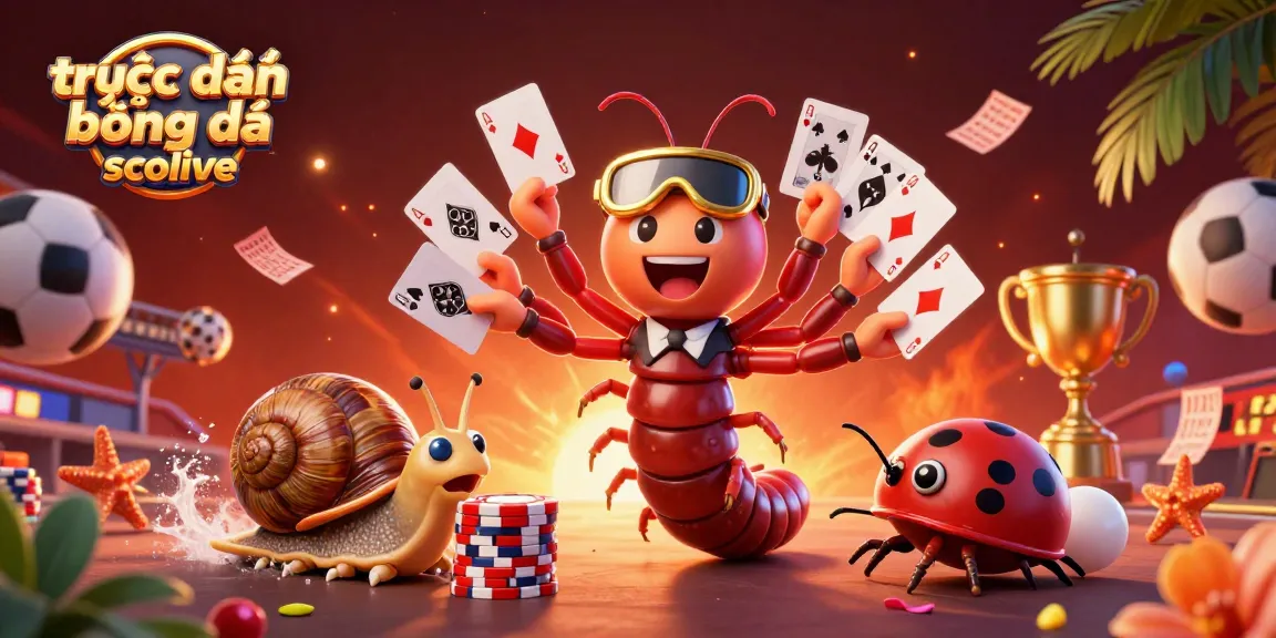 Engage in trực tiếp bóng đá socolive action with animated characters in a vibrant gambling scene.
