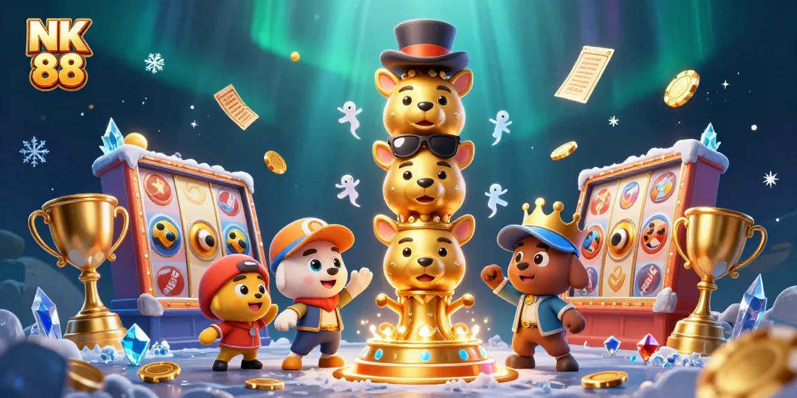 Experience thrilling gameplay at NK 88 with dynamic slots, vibrant casino elements, and winning opportunities!