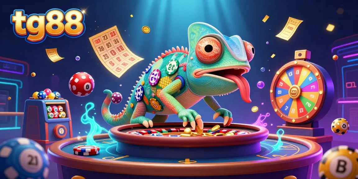 Experience thrilling moments with tg88 at the vibrant online casino featuring a chameleon owner.
